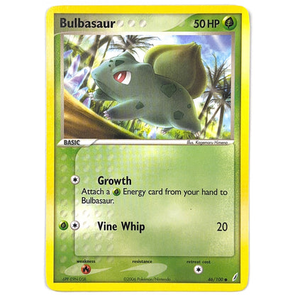 Crystal Guardians Bulbasaur Common Non-Holo 46/100