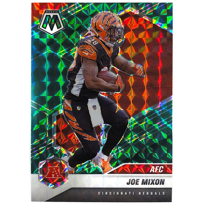 2021 Mosaic Joe Mixon AFC Green Mosaic Prizm