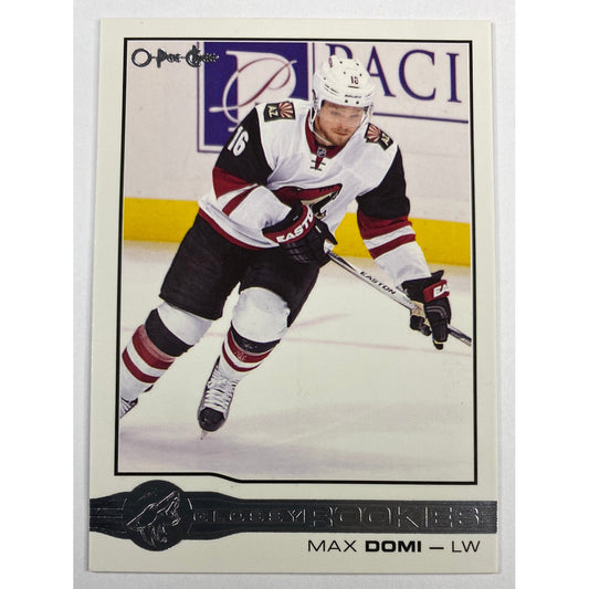 2015-16 O-Pee-Chee Max Domi Glossy Rookies