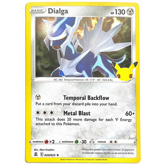 Celebrations Dialgia Rare Holo 020/025