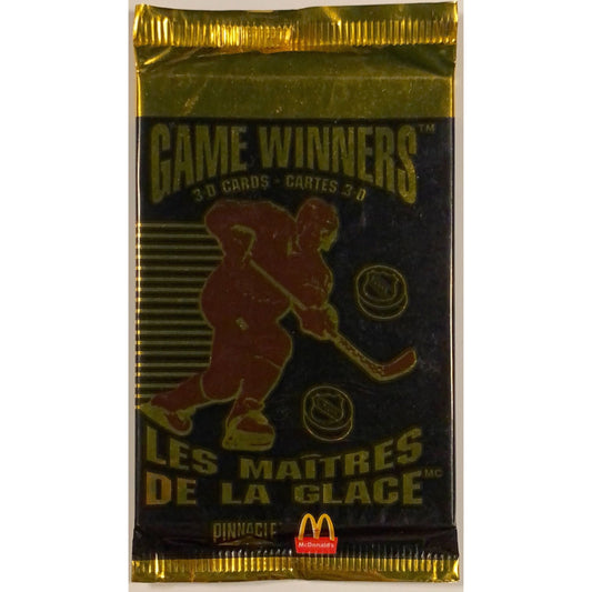  1995-96 Pinnacle McDonald’s Game Winners 3-D Hockey Pack  Local Legends Cards & Collectibles