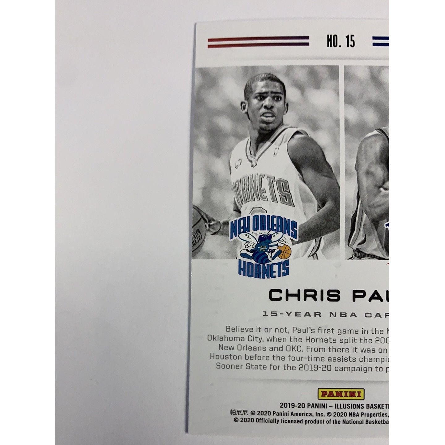  2019-20 Illusions Career Lineage Chris Paul  Local Legends Cards & Collectibles