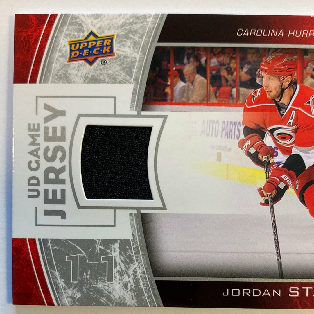 2012-13 Upper Deck Series 1 Jordan Staal UD Game Jersey