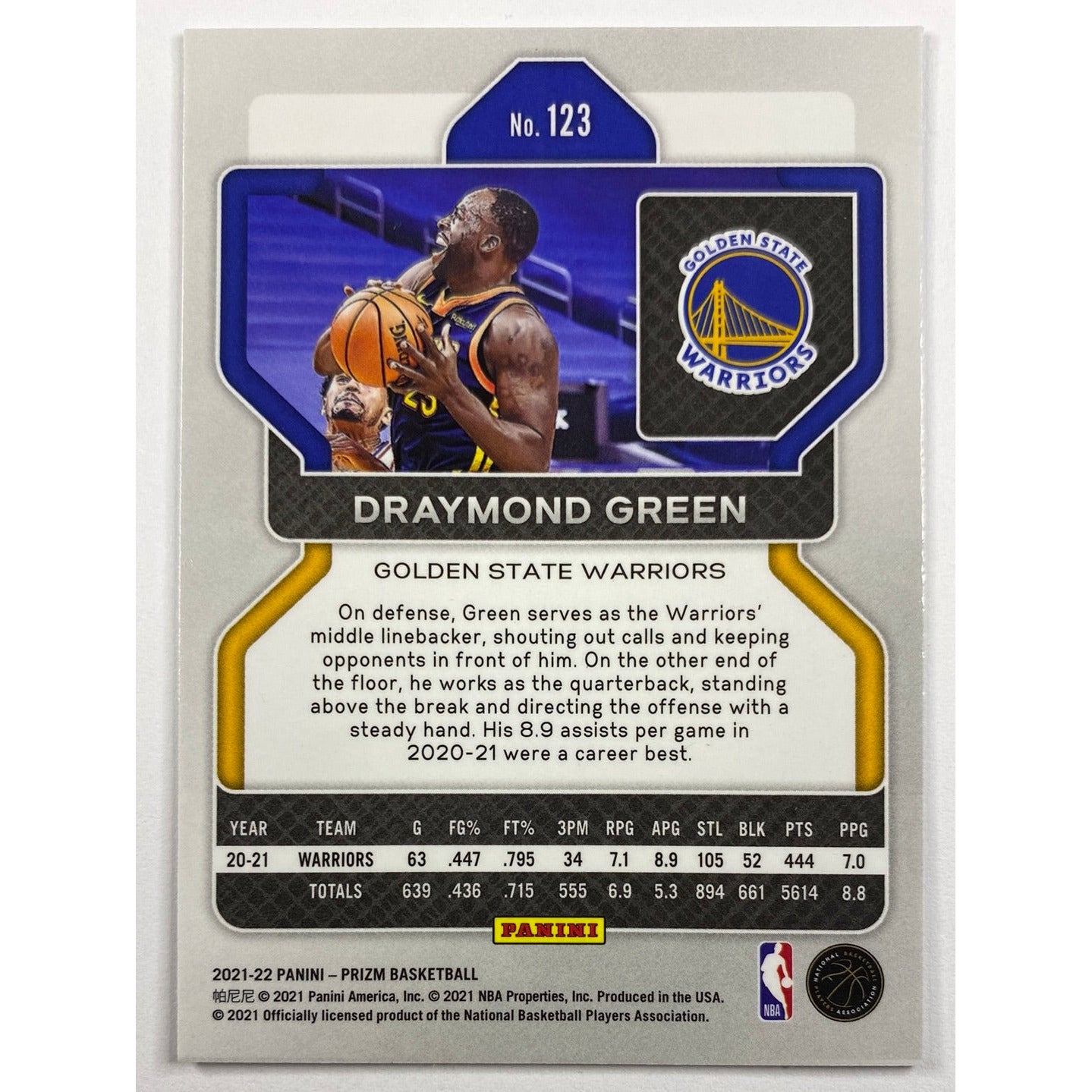 2021-22 Panini Prizm Draymond Green