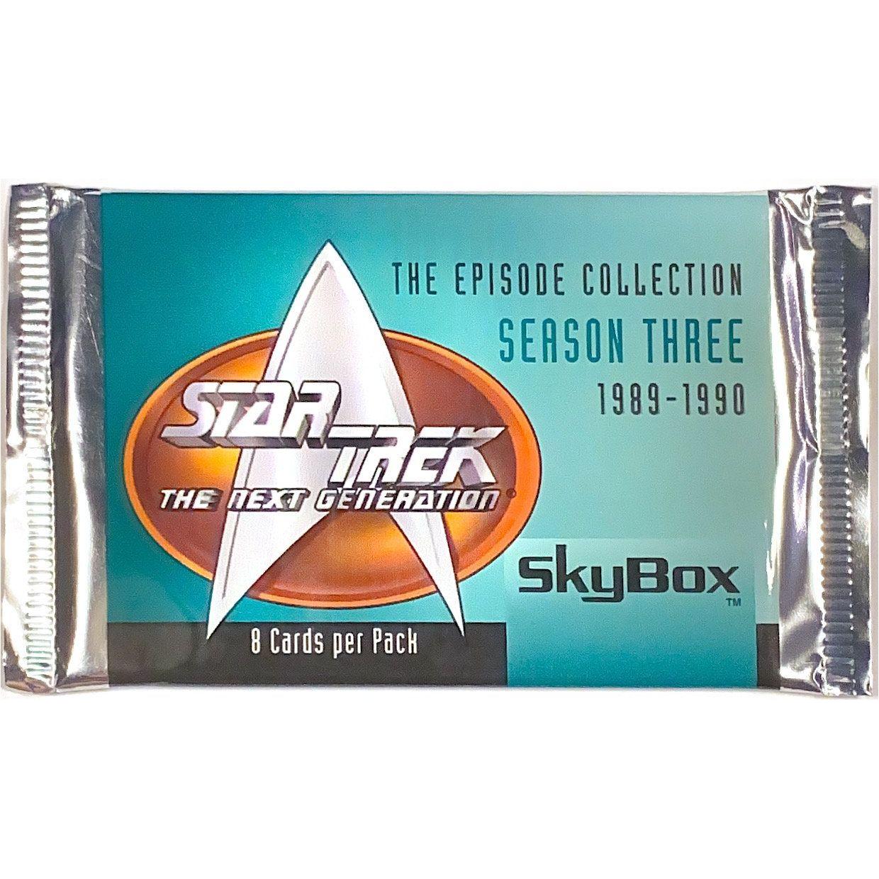  1995 Skybox Star Trek The Next Generation Season 3 Pack  Local Legends Cards & Collectibles