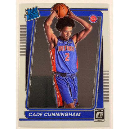 2021-22 Donruss Optic Cade Cunningham Rated Rookie