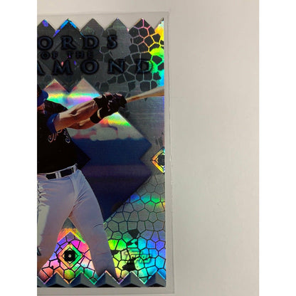 1998 Topps Mike Piazza Lord of the Diamond Die Cut Refractor