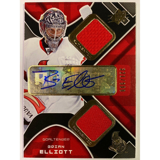  2007-08 SPX Brian Elliott RPA /999  Local Legends Cards & Collectibles