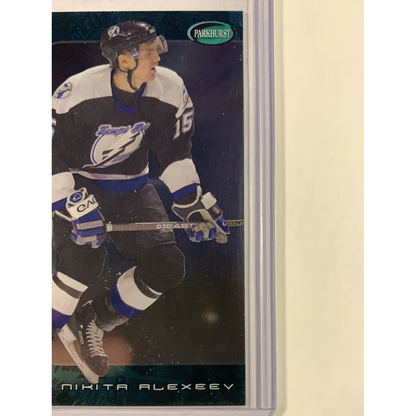  2001-02 Parkhurst Nikita Alexeev Siver Foil Rookie Card /500  Local Legends Cards & Collectibles