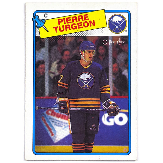 1988-89 O-Pee-Chee Pierre Turgeon RC