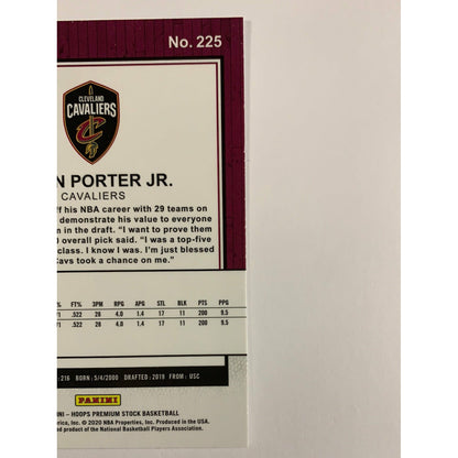 2019-20 Hoops Premium Stock Kevin Porter Jr RC