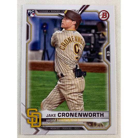 2021 Topps Bowman Jake Cronenworth Base RC