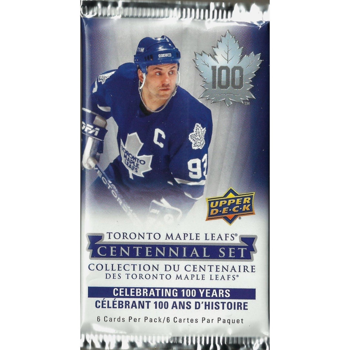 2017-18 Upper Deck Hockey Toronto Maple Leafs 100 Year Centennial Retail Pack | Local Legends Cards & Collectibles