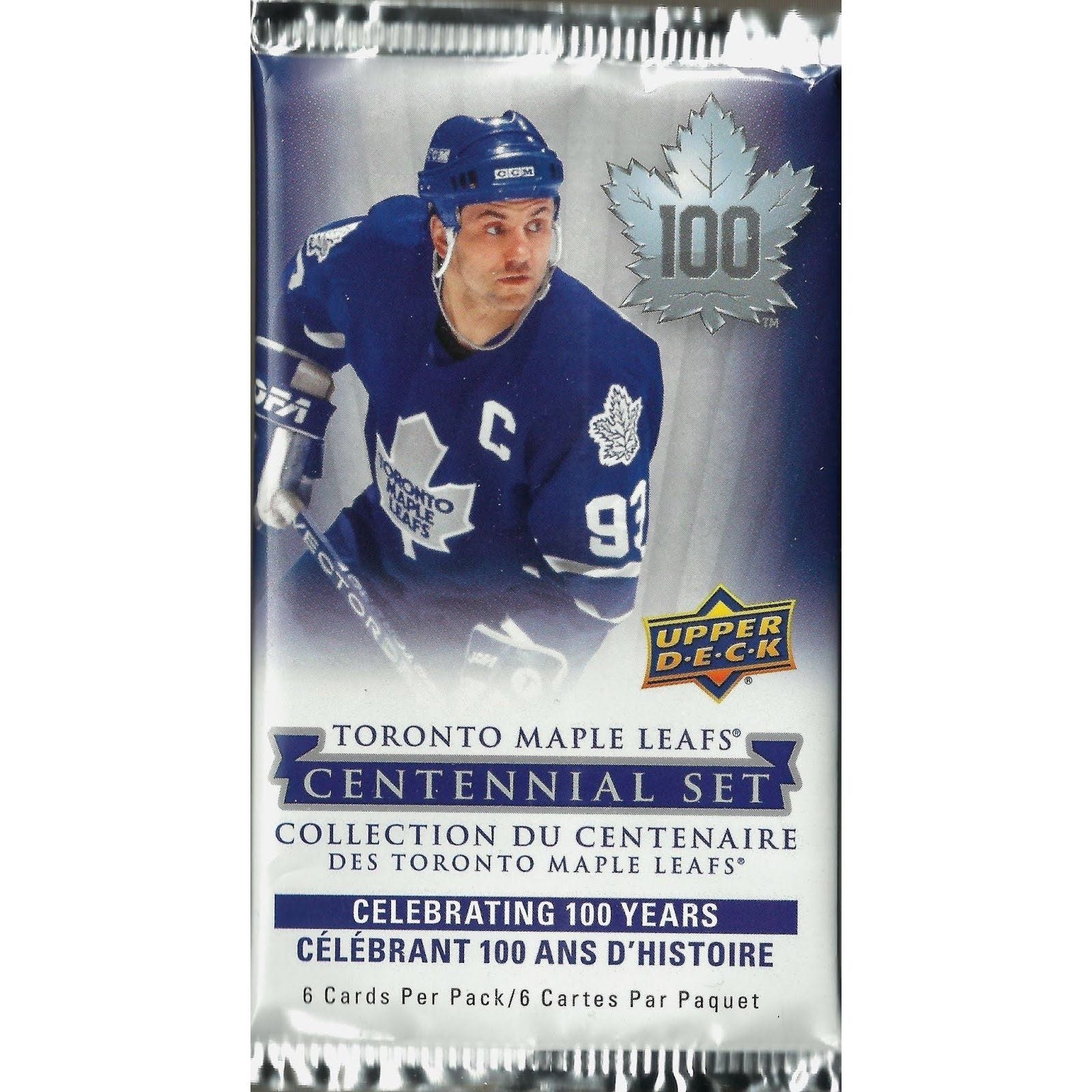 2017-18 Upper Deck Hockey Toronto Maple Leafs 100 Year Centennial Retail Pack | Local Legends Cards & Collectibles