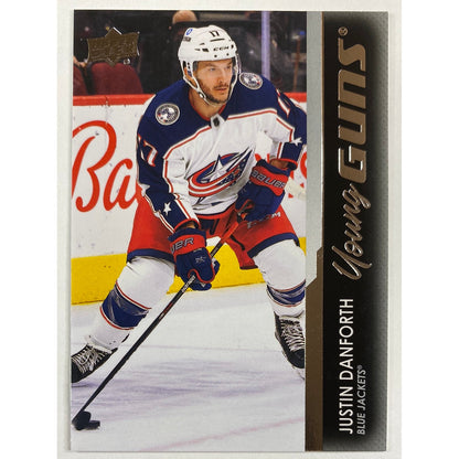 2021-22 Upper Deck Extended Series Justin Danforth Young Guns