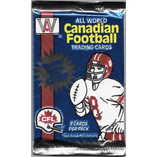  1991 All World CFL Canadian Football Pack  Local Legends Cards & Collectibles