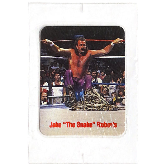  1988 Borden Titan Sports WWF Tag Team of the Year Jake “The Snake” Roberts Tag Team of the Year  Local Legends Cards & Collectibles