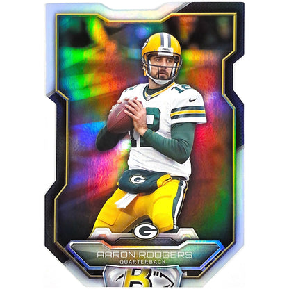 2015 Bowman Chrome Aaron Rodgers Die Cut Refractor SP