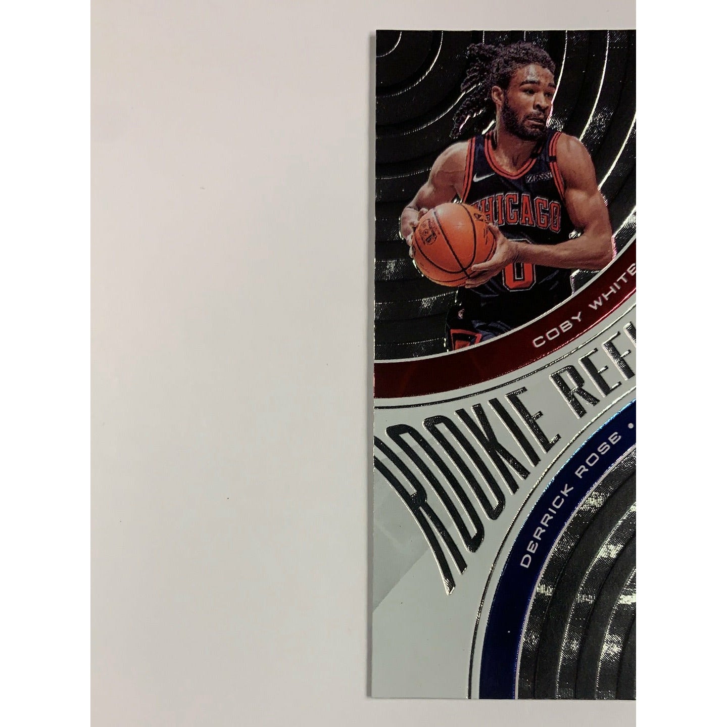 2019-20 Illusions Rookie Reflections Coby White Derrick Rose