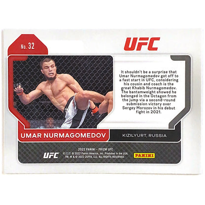 2022 Panini Prizm Umar Nurmagomedov RC