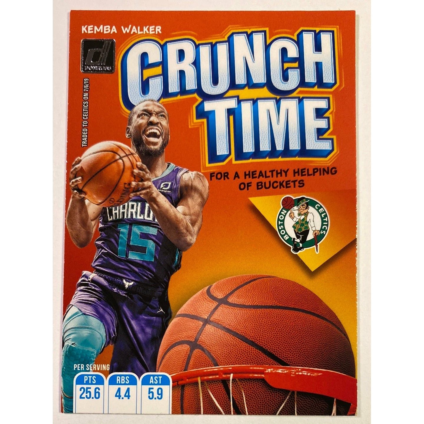  2019-20 Donruss Kemba Walker Crunch Time  Local Legends Cards & Collectibles