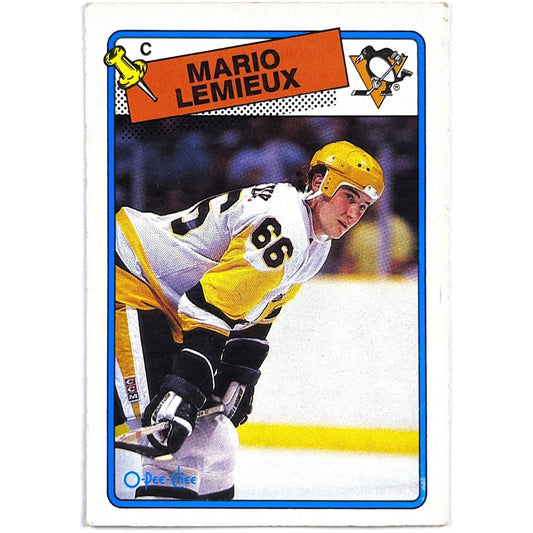 1988-89 O-Pee-Chee Mario Lemieux