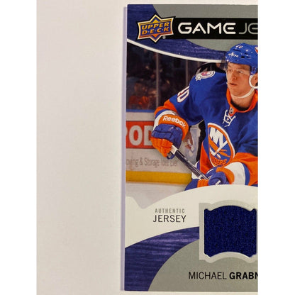 2012-13 Upper Deck Series 1 Michael Grabner UD Game Jersey