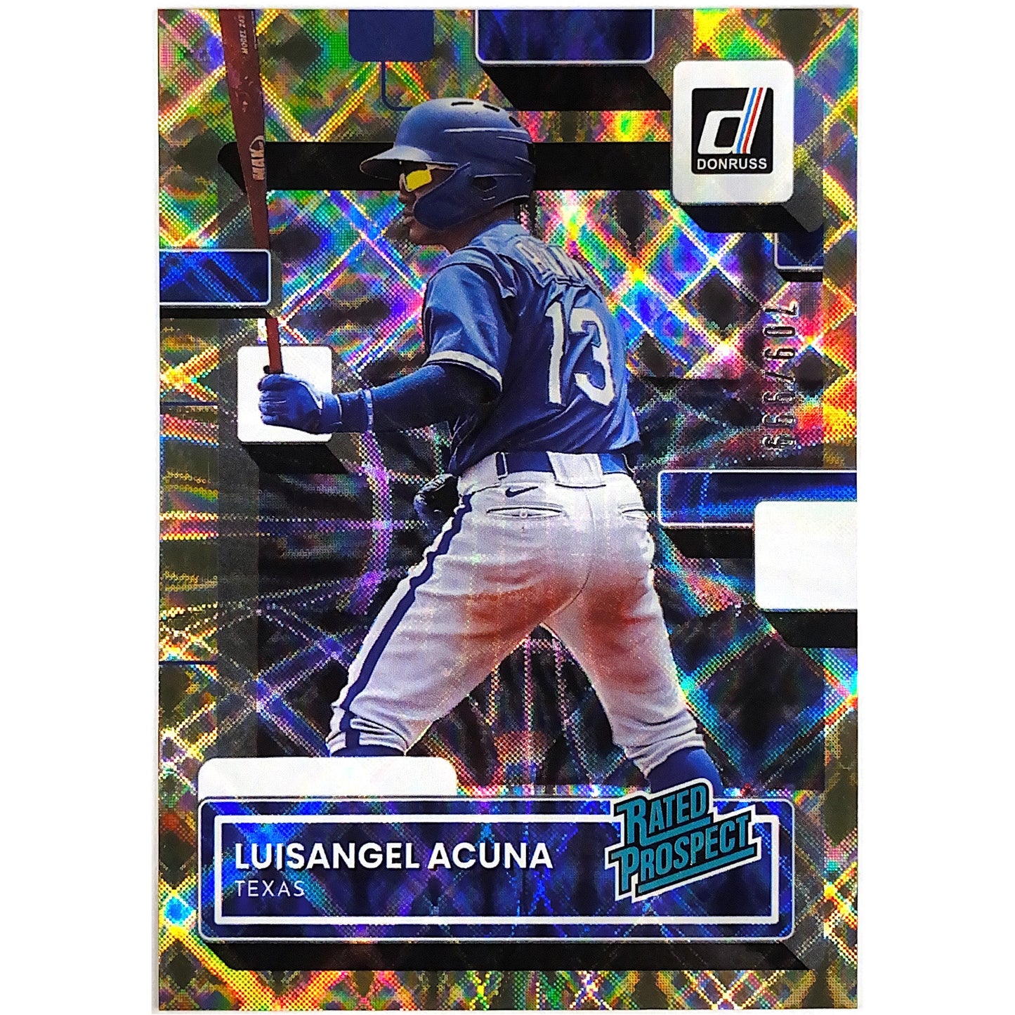 2022 Donruss Luisangel Acuna Rated Prospect Holo Foil /999