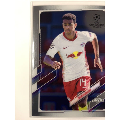 2021 Topps Chrome UEFA Champions League Tyler Adams Base #73  Local Legends Cards & Collectibles