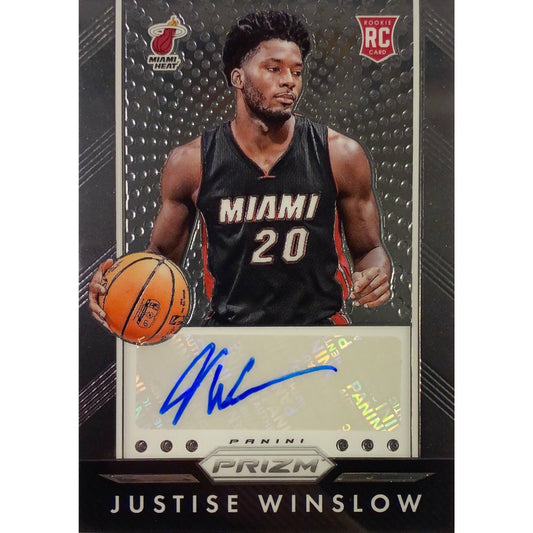 2015-16 Panini Prizm Justise Winslow Rookie Auto