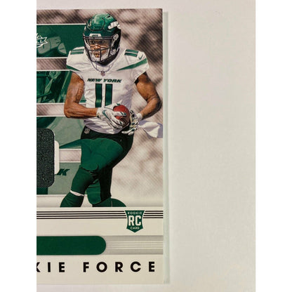 2020 Absolute Denzel Mims Rookie Force Jersey Patch