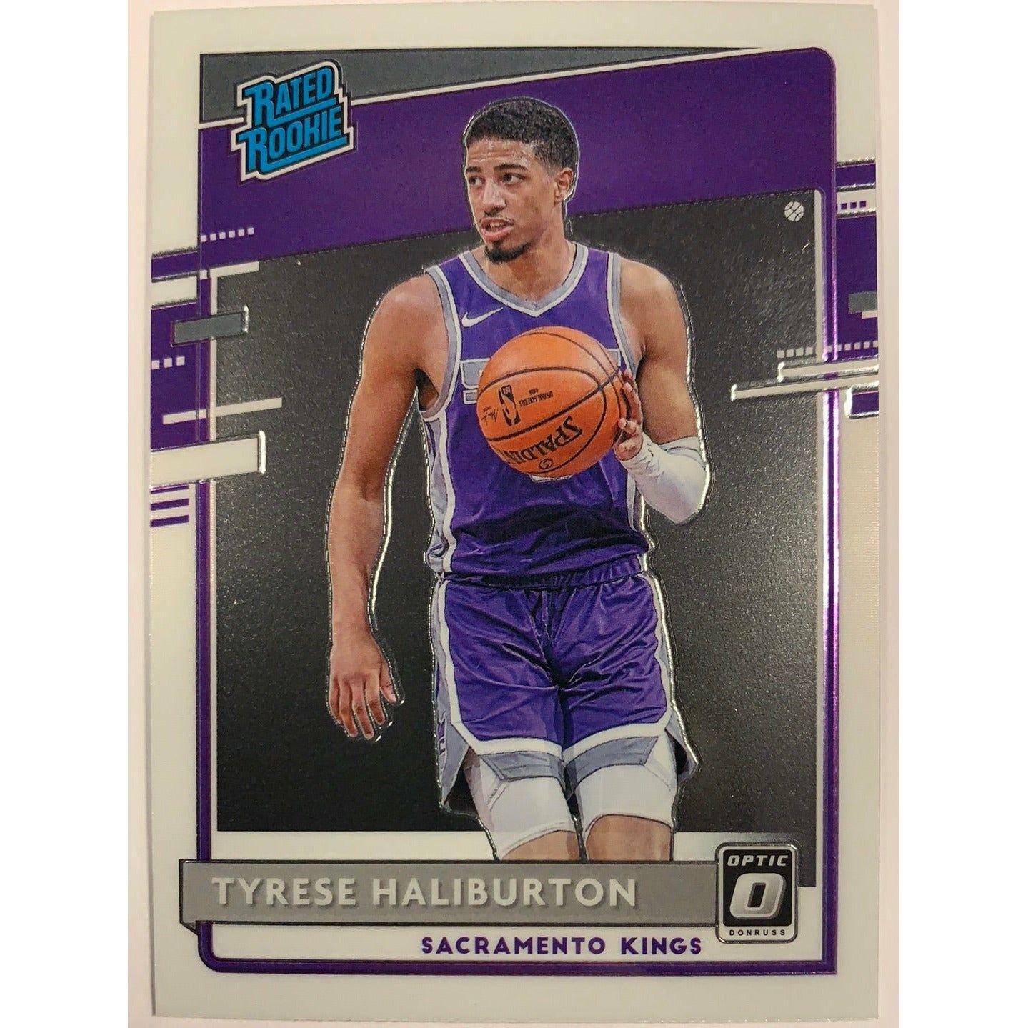  2020-21 Donruss Optic Tyrese Haliburton Rated Rookie  Local Legends Cards & Collectibles