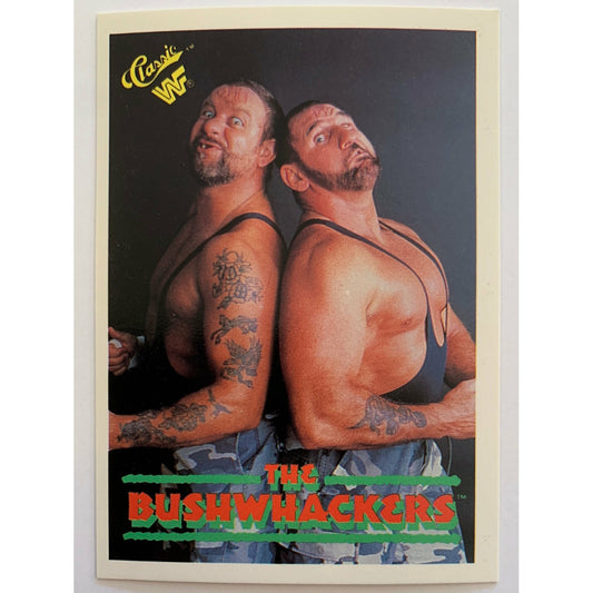  1990 Classic WWF Bushwackers  Local Legends Cards & Collectibles
