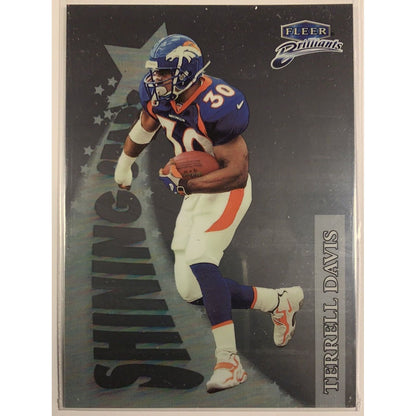  1998 Fleer Brilliants Terrell Davis Shinning Stars  Local Legends Cards & Collectibles