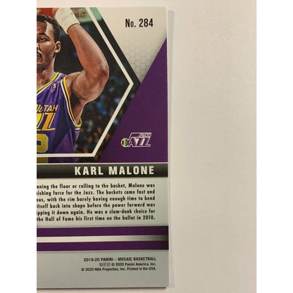 2019-20 Mosaic Karl Malone Hall of Fame
