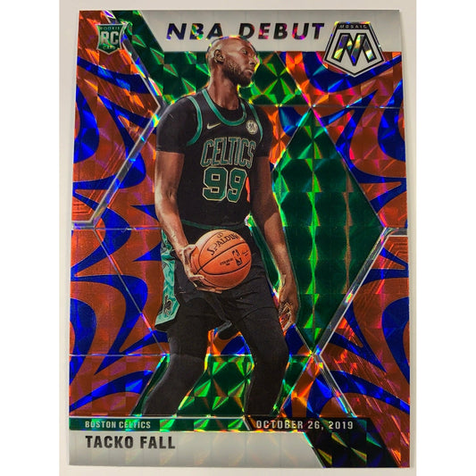 2019-20 Mosaic NBA Debut Tacko Fall Blue Reactive Prizm