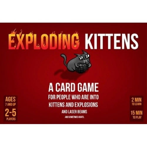  Exploding Kittens Original Edition Card Game  Local Legends Cards & Collectibles