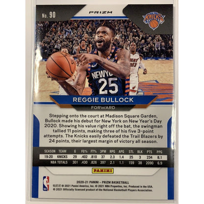  2020-21 Panini Prizm Reggie Bullock Green Prizm  Local Legends Cards & Collectibles