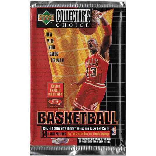 1997-98 Upper Deck Collectors Choice Series 1 NBA Basketball Hobby Pack