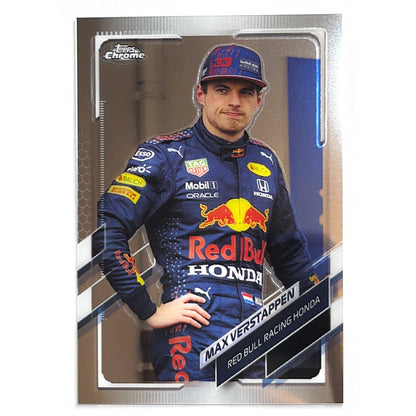 2021 Topps Chrome Formula 1 Max Verstappen #55
