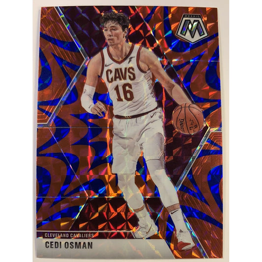  2019-20 Mosaic Cedí Osman Blue Reactive Prizm  Local Legends Cards & Collectibles