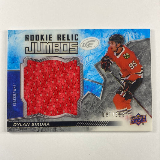 2018-19 Ice Dylan Sikura Rookie Jumbo Relics /199