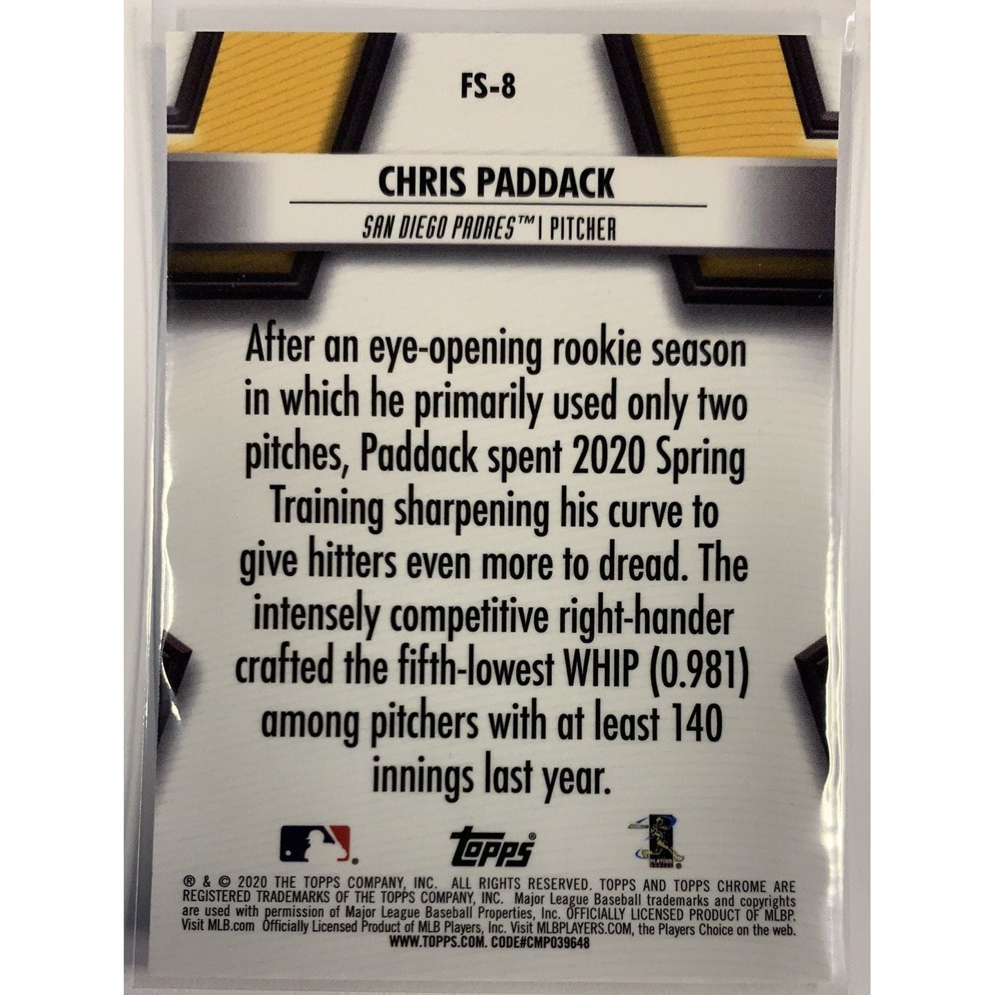  2020 Topps Chrome Chris Paddock Future Stars  Local Legends Cards & Collectibles
