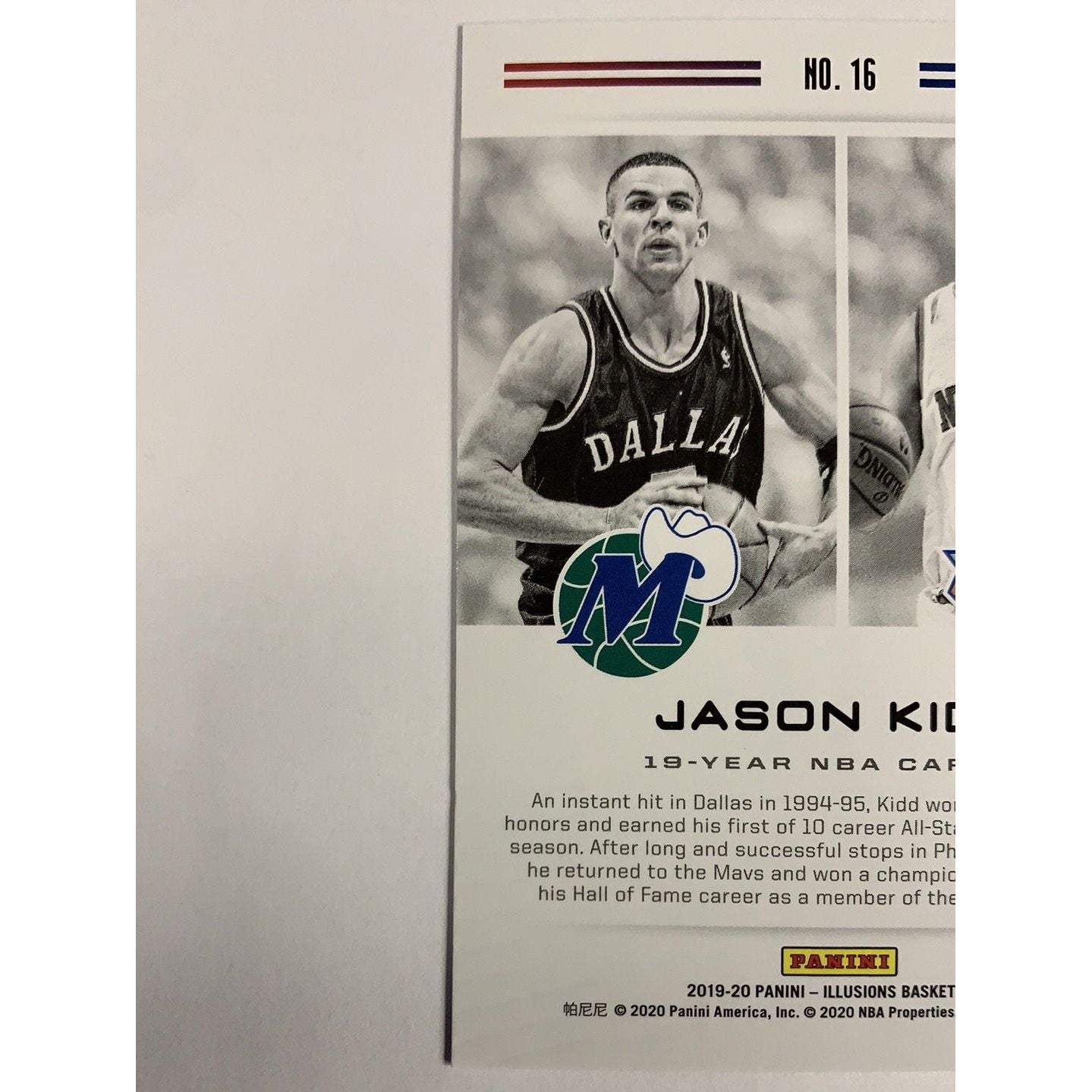  2019-20 Illusions Career Lineage Jason Kidd  Local Legends Cards & Collectibles