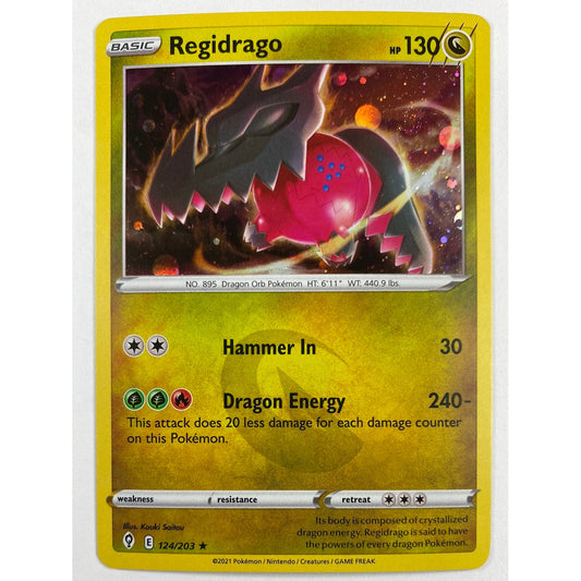Regidrago Holo Rare 124/203