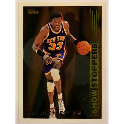  1994-95 Topps Patrick Ewing Show Stoppers Copper Foil  Local Legends Cards & Collectibles