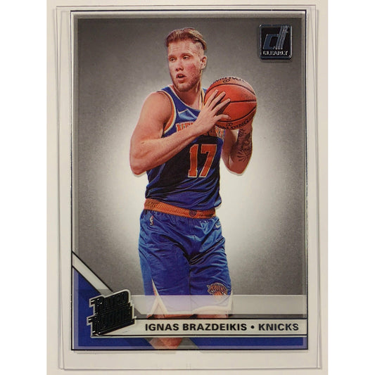  2019-20 Clearly Donruss Ignas Brazdeikis Rated Rookie  Local Legends Cards & Collectibles