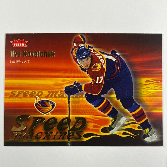 2006-07 Fleer Ilya Kovalchuk Speed Machines