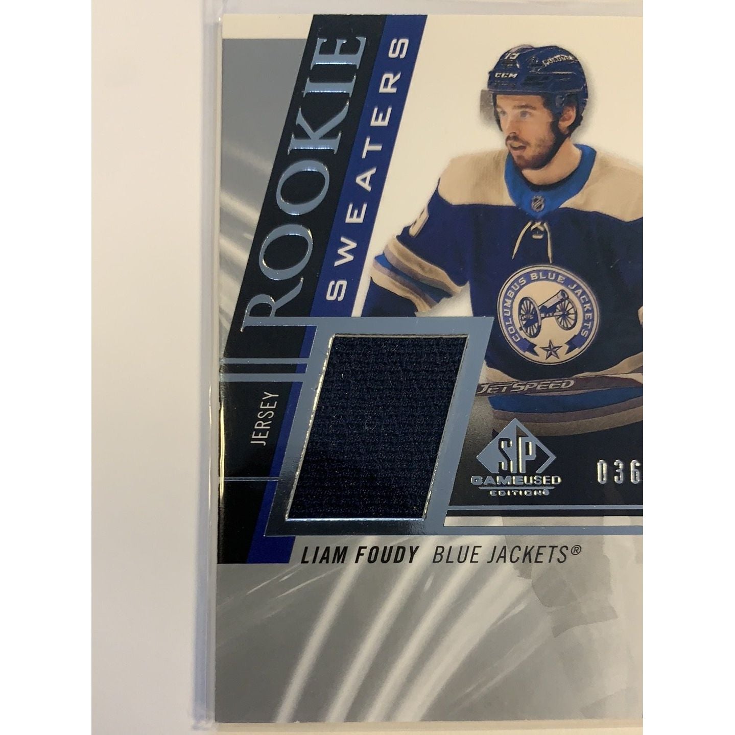  2020-21 SP Game Used Edition Liam Foudy Rookie Sweaters /249  Local Legends Cards & Collectibles