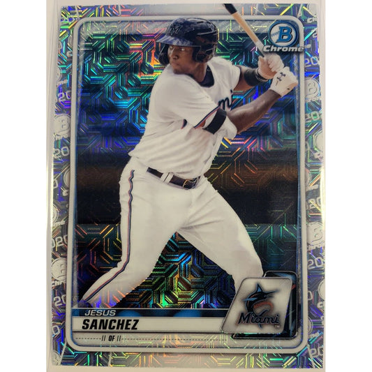  2020 Bowman Chrome Jesus Sanchez Mojo Refractor  Local Legends Cards & Collectibles